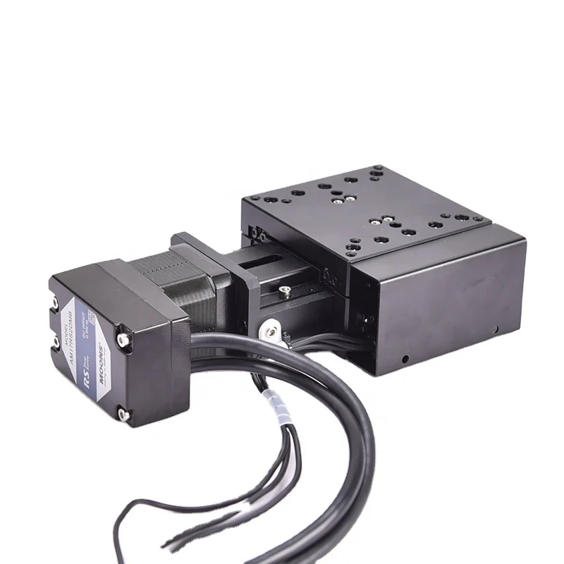 C&K JMX Electric Translating Platform X Axis Stage Microscope Station Durable Motorized Linear Stage For Optical Positioning