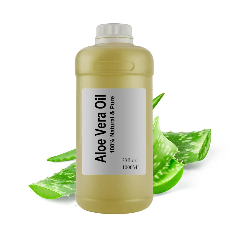 Aloe Vera Oil Bulk for skin and hair (1600156866415)