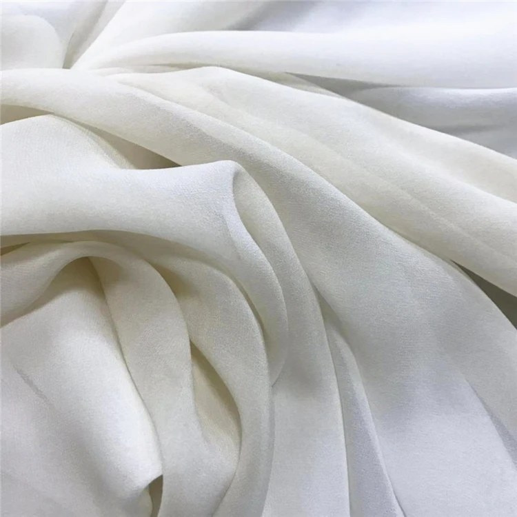 
Dyeable Organic Silk Georgette Fabric 8mm/10mm/12mm White Georgette Fabric for Batik Dyeing 