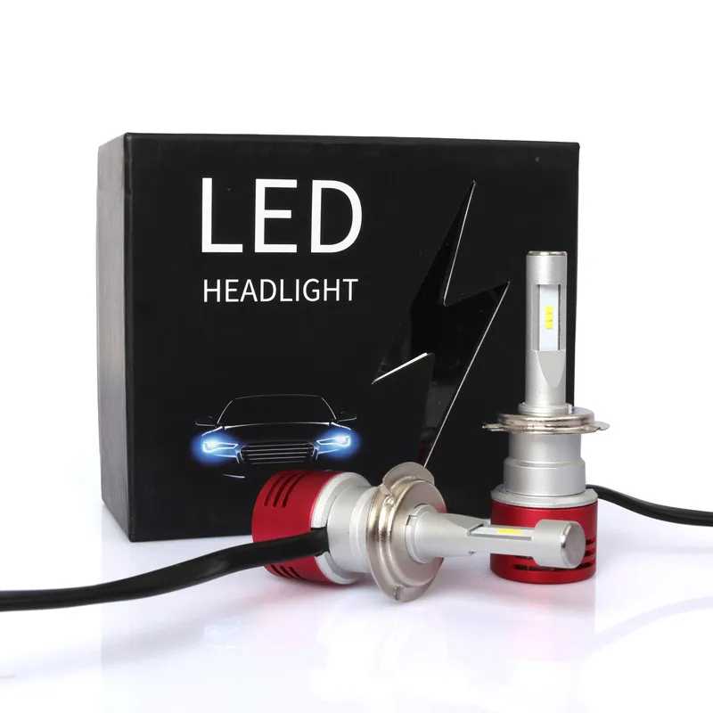 Bulk Price Super Bright LED Headlight V5 H1 H3 H7 H4 H11 9005 9007 60W 8400LM 6000K LED Lamp Kit for Auto Car