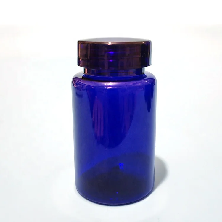 Wholesale 150ml blue plastic bottle capsules can be customized in color