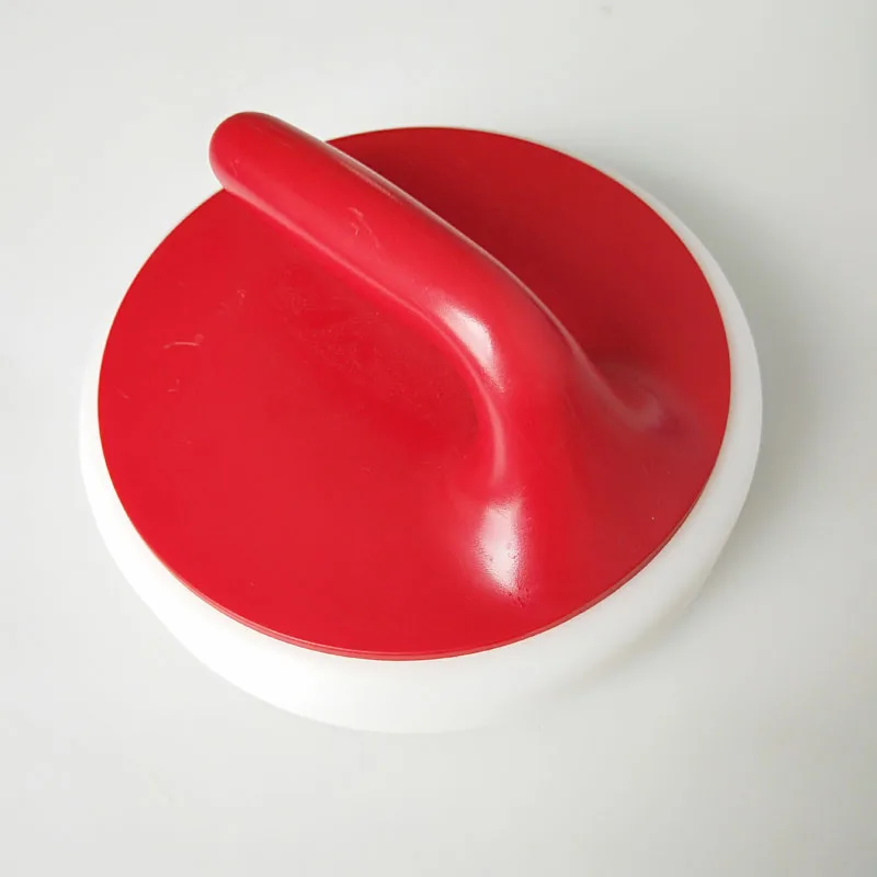 
20cm plastic curling stone curling game sport curling toys curling floor track and curling made in China 