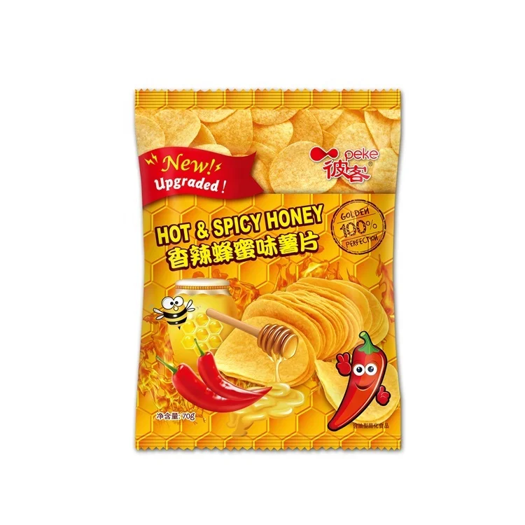 Легкие картофельные чипсы для здорового питания