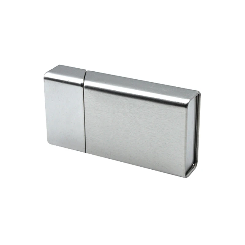 Wholesale Custom Small Candy Metal Can Food Grade Cigarette Case Tin With Hinged