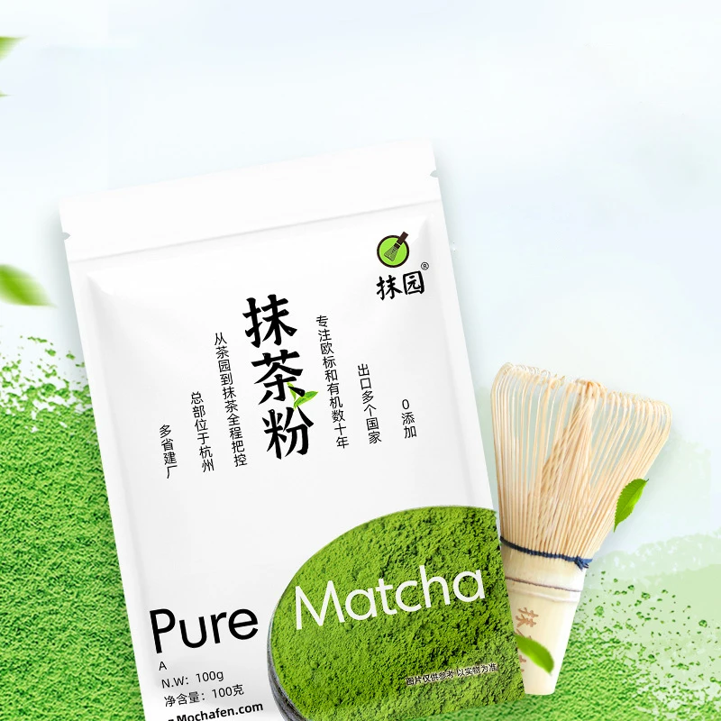 high quality powder raw 100g slimming green a grade ceremonial matcha tea