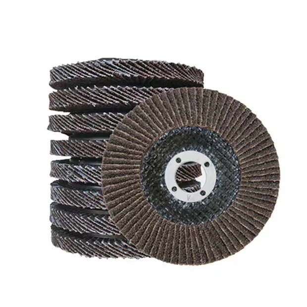 High performance  5 Inch 125mm Calcined Alumina Flap Disc   Flap Disc  For Metal Grinding