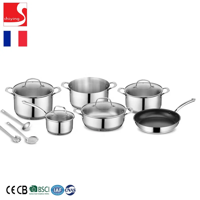 Набор посуды из нержавеющей стали