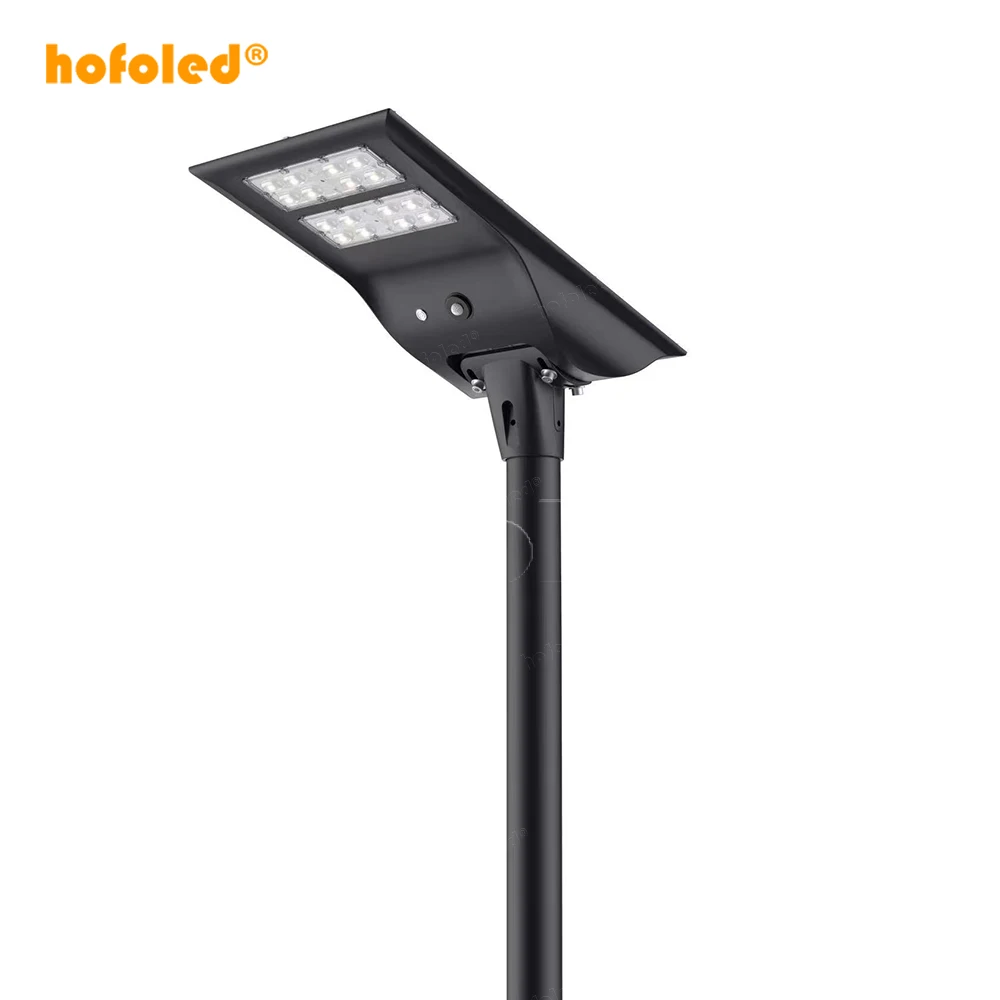 Outdoor Road Lighting Ip65 Waterproof Integrated All in One Outside Led Solar Powered Street Light