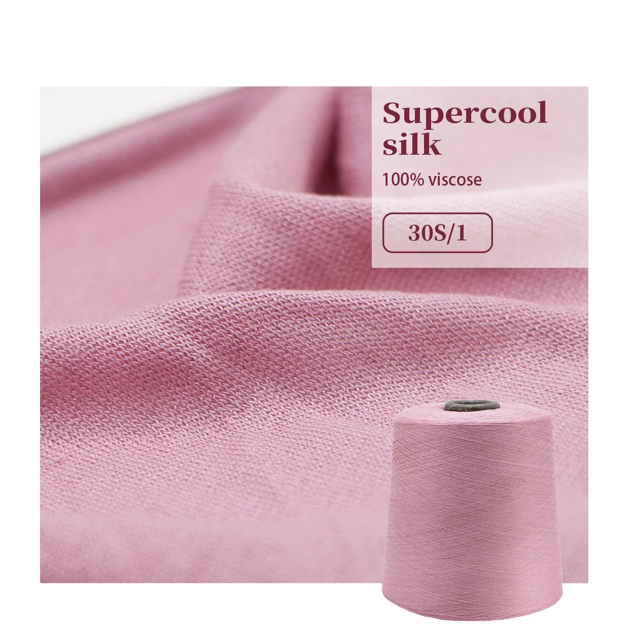 Wholesale viscose yarn 30/1  100% viscose rayon yarn for knitting and weaving