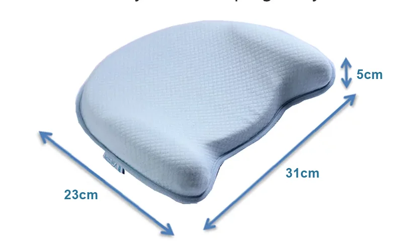 Wholesale Baby Pillow Memory Foam Newborn Baby pillow with Skin friendly Breathable pillow cover