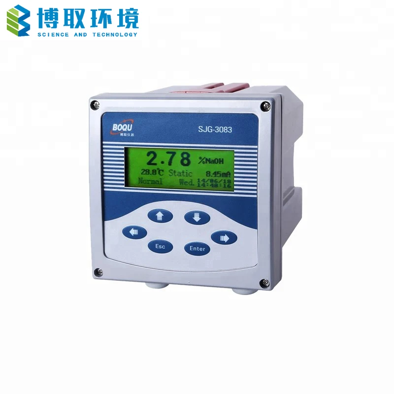 HCL NaOH H2SO4 NaCL HNO3 метр SJG-3083 профессиональный промышленный кислотно-щелочной измеритель концентрации