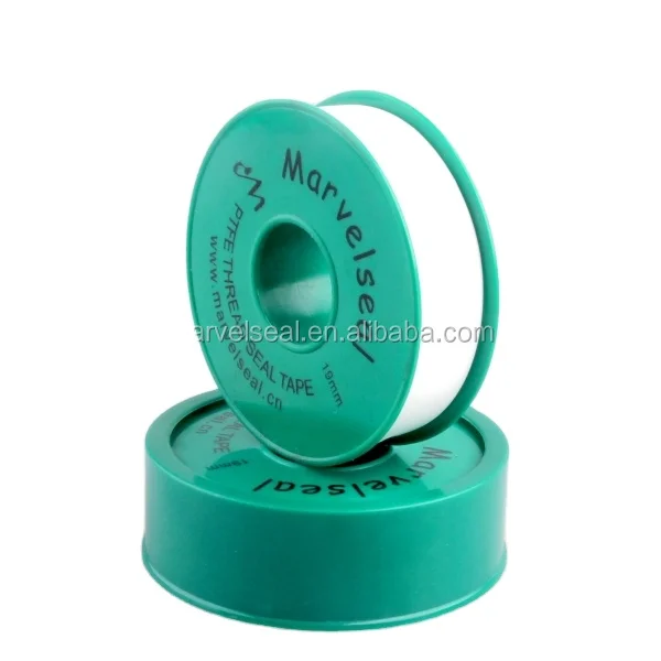 Hot selling ptfe thread seal tape with low price Cinta de ptfe red cover white tape
