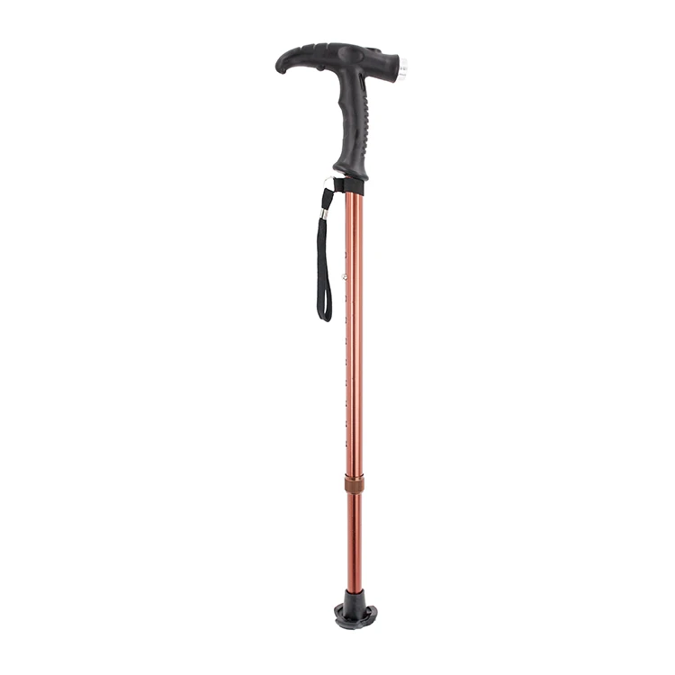 
Best selling products rehabilitation therapy supplies NL-WS-1625 with lights telescopic walking stick cane,walking aid cane 