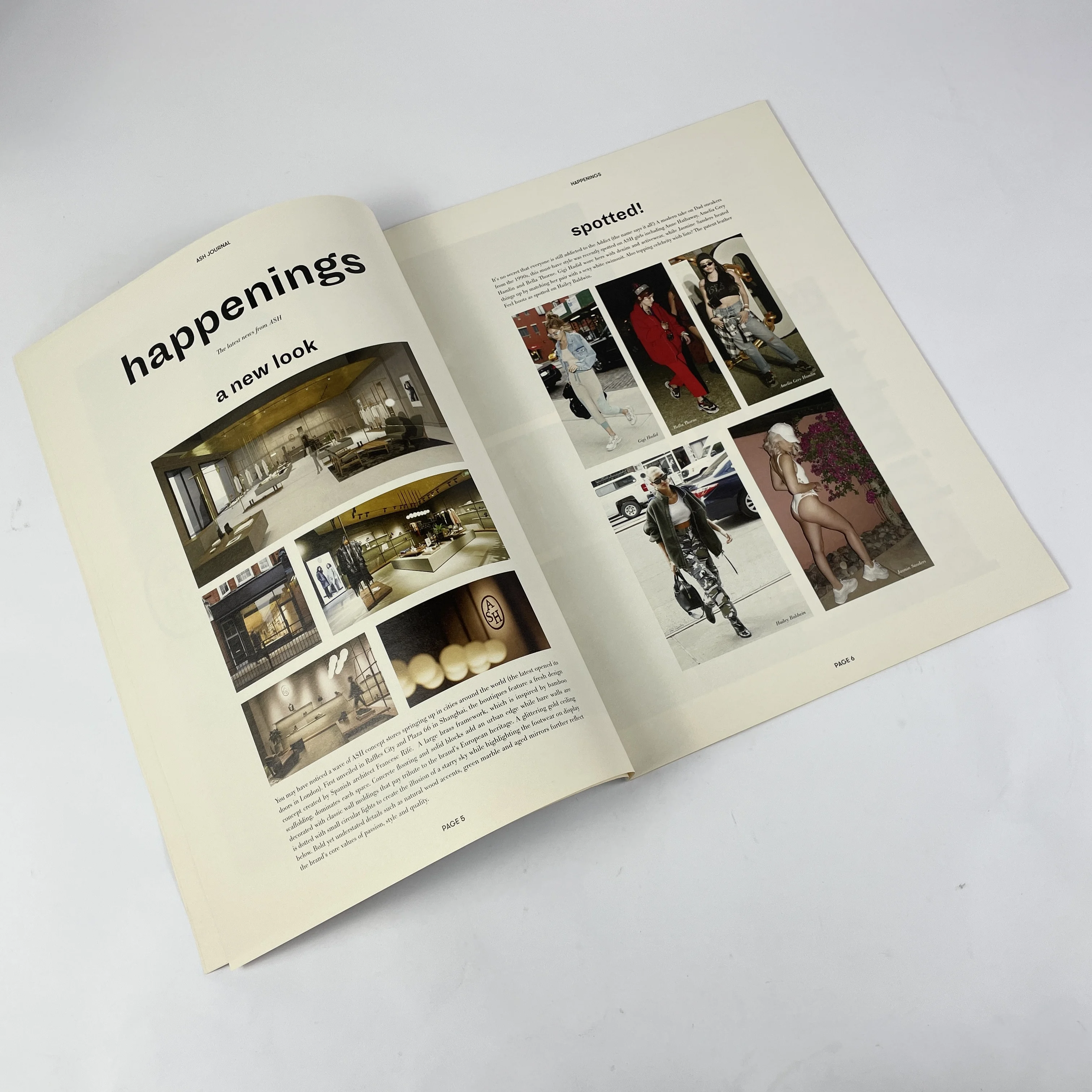 Custom Fashion Lookbook Newspaper Style High-End Custom Product Catalog for Trendy Collections Digital Printing