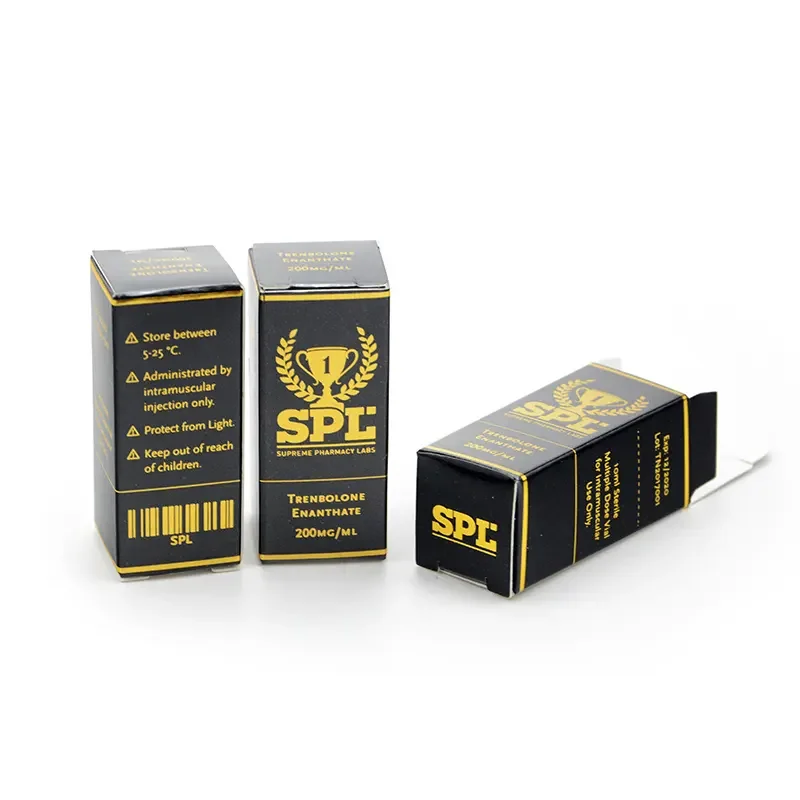 Custom 3ml 5ml 10ml cosmetic medicine vial box packing boxes for glass vials