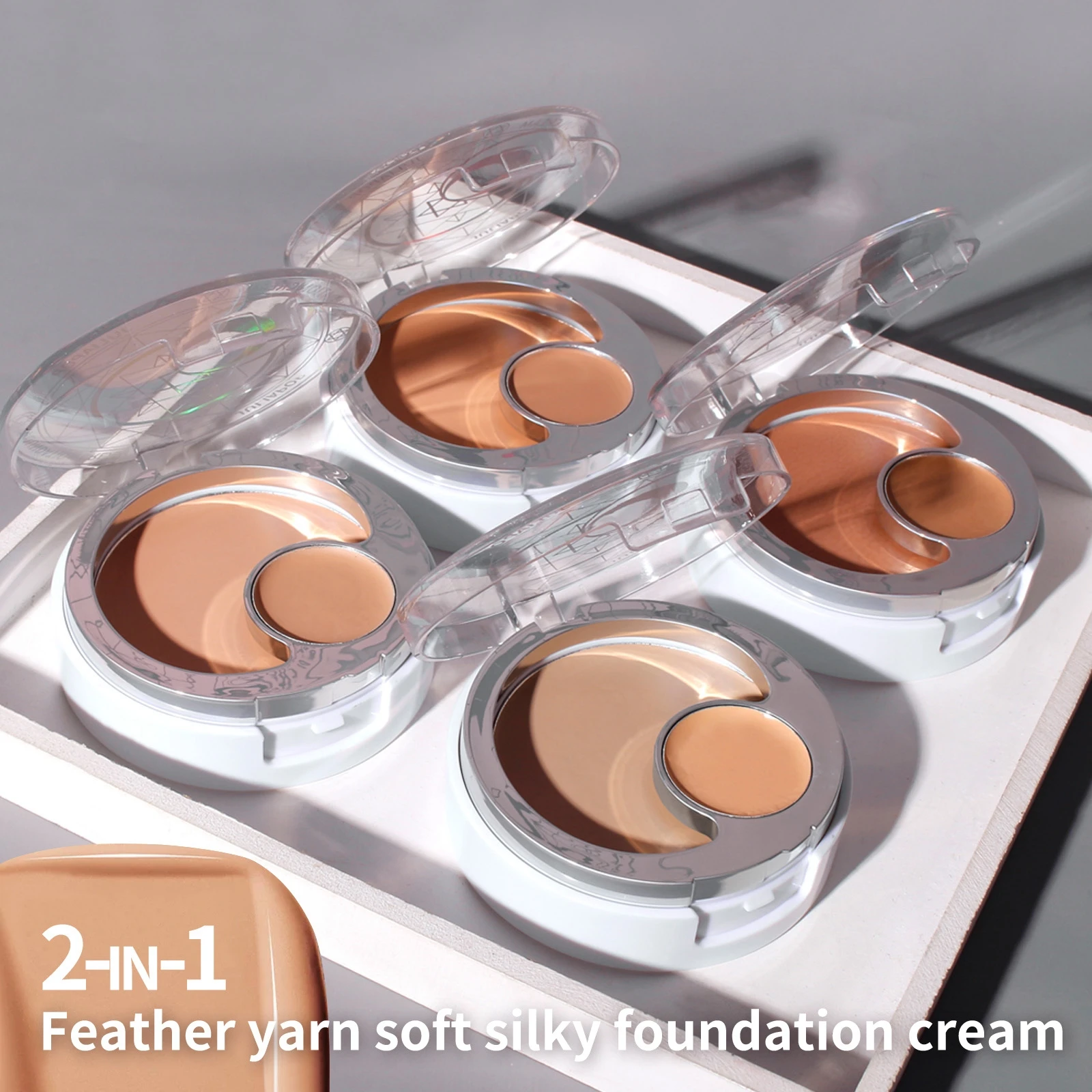 Private label 2 in 1 Concealer Foundation to cover up long-lasting waterproof customization maquillaje ultramo