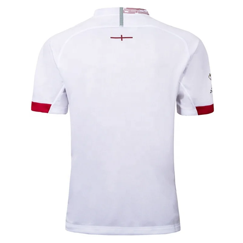 Новая модель, пустой дизайн, сублимация по индивидуальному заказу, Мужская футболка, официальный Кубок мира 2019, футболка для регби