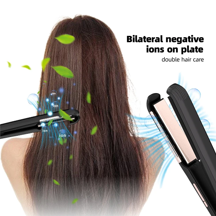 OEM Ionic Hair Straightener planchas de cabello Professional Hair Straightener 450F Titanium Flat Iron