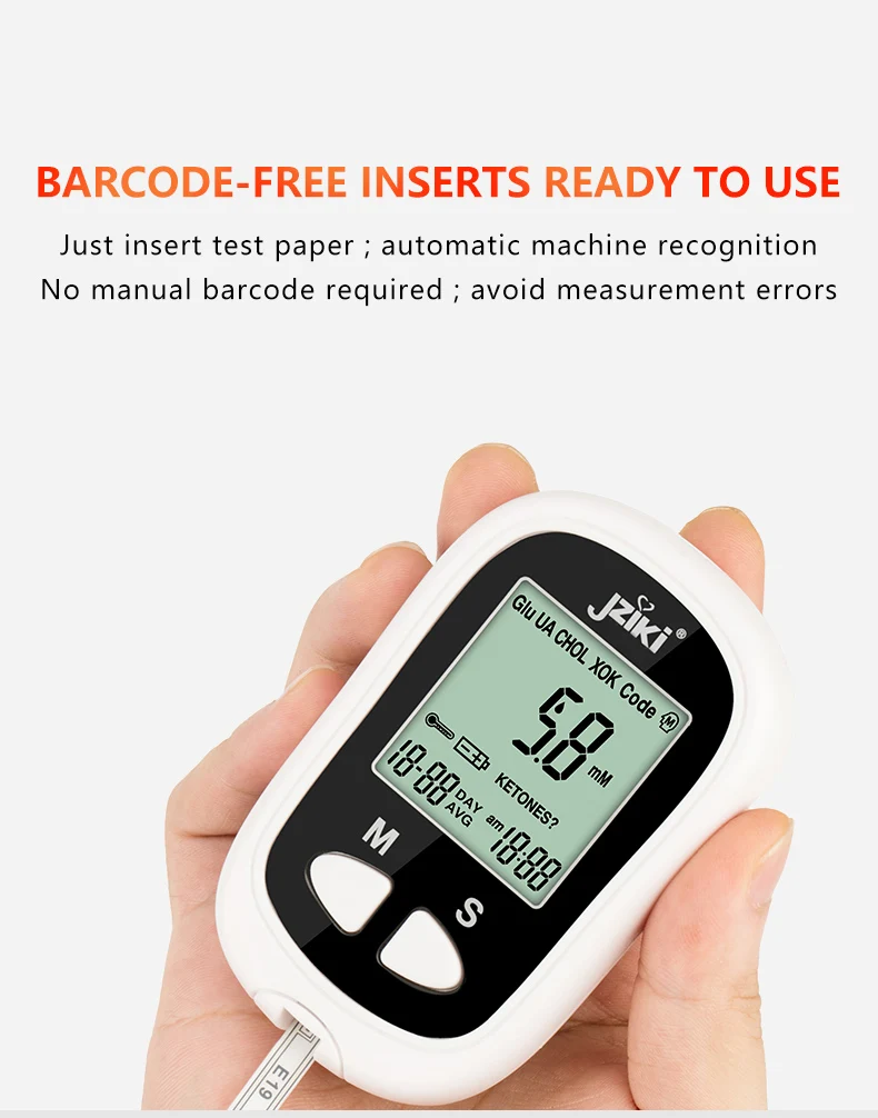 High Quality Diabetes Glucometer Kit with Strips Painless Blood Sugar Tester with Wholesale Price Factory Direct Quality Promise