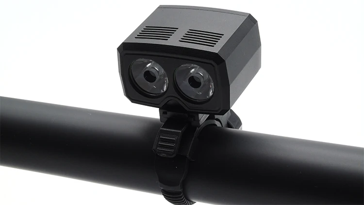 New Patent USB rechargeable mountain LED bike front light with built-in battery