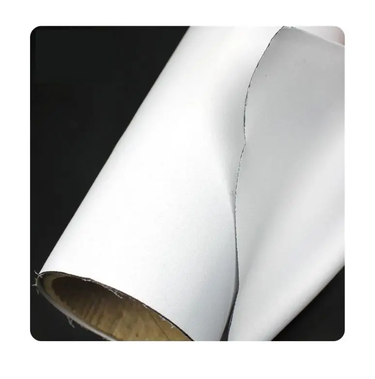 Black Back Display Fabric for Dye Sublimation Block-out Backdrops 260gsm polyester sublimation fabric for exhibition display