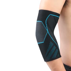 High Elastic Knitting Elbow Sleeve Sports Elbow Support Brace For Fitness