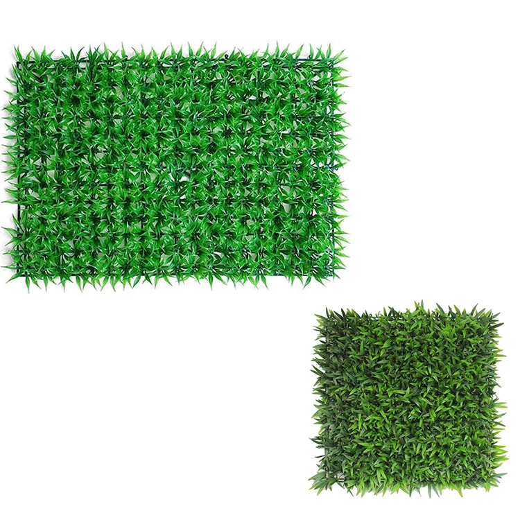 Hot selling  40 cm * 60 cm Plastic Plant Wall Grass Decoration Artificial Grass Wall