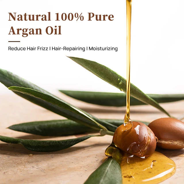 32oz Moroccan Argan Oil Bulk Gallon Growth For Dry And Damaged Hair Skin Moisturizer Nails Protector