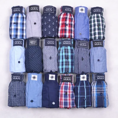 Factory stock high quality brand men boxer shorts home wear casual shorts loose arrow pants underwear