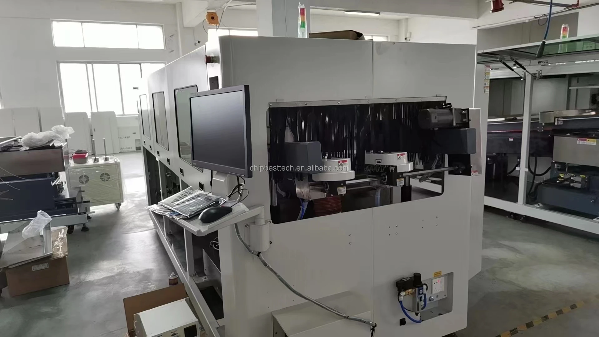 Three Sections Preheating Stages Double Wave Soldering QEW-350 for Automatic SMT Pick and Place Production Line Machine