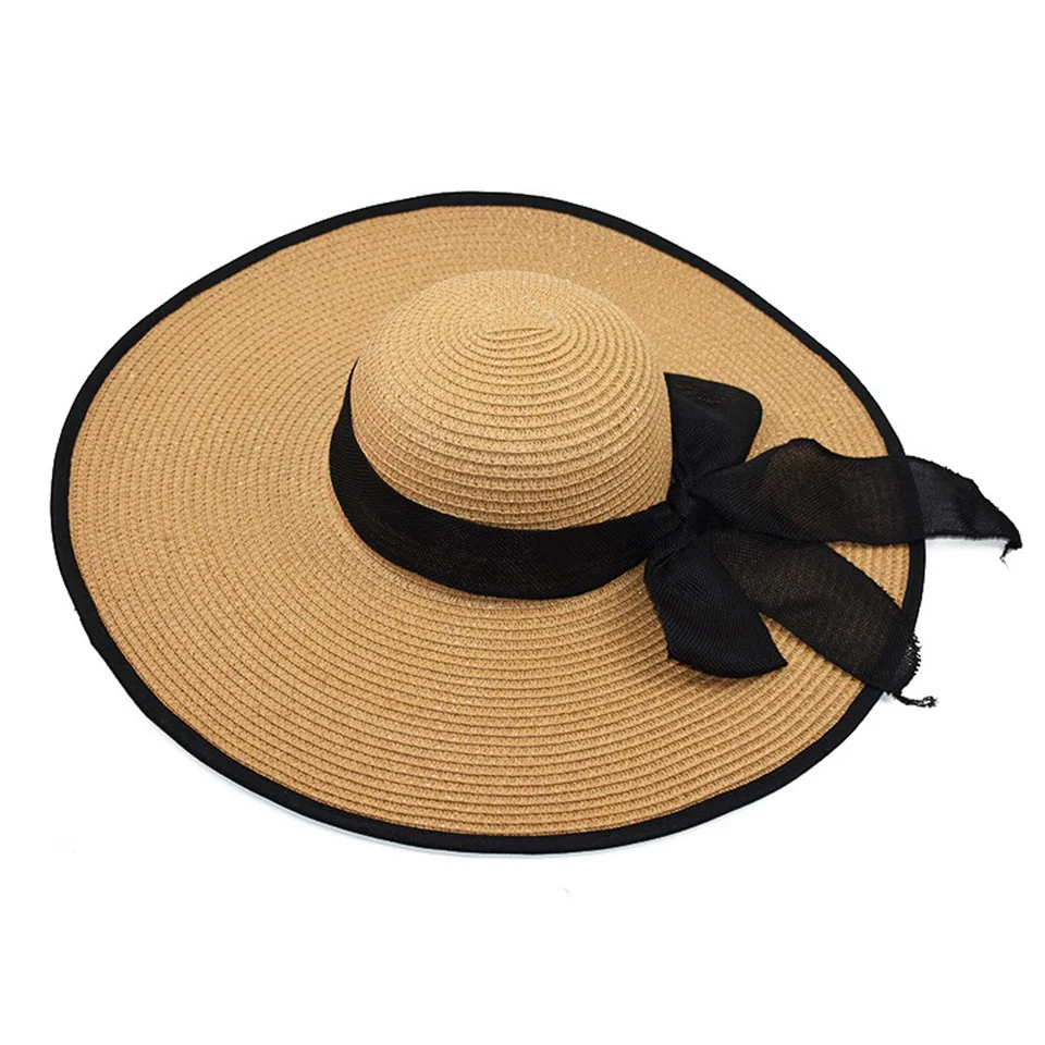 Beach Summer Beach Hat Big Brim Sunscreen Holiday Straw Hat For Women