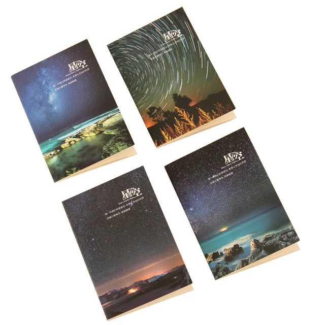 Promotional paper cute small journal notebook stationary notepad school notebooks