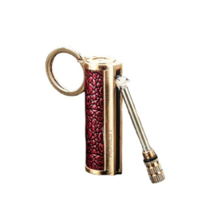 Outdoor Survival Tool Metal Permanent Match Waterproof Lighter Keychain Flint Fire Starter Kerosene Camping Gadgets