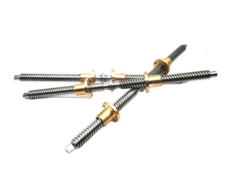 3D printer accessories Auto and motorcycle parts trapezoidal lead T8*1 TT8* 1.5T8 * 1.25T8 *2 1 head 1 wire and matching nut