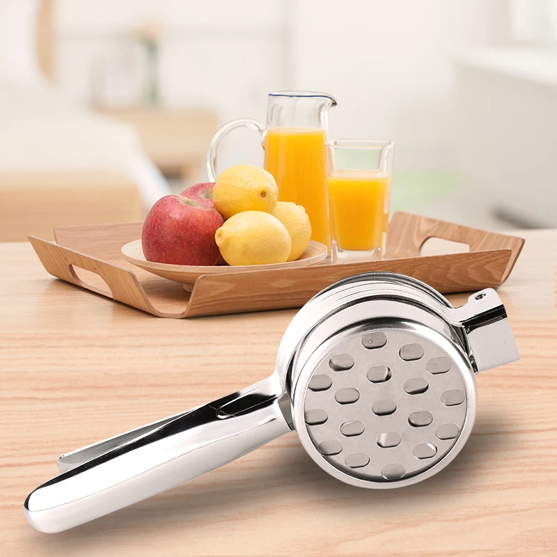 High quality fruit and vegetable tools stainless steel potato ricer/pototo masher