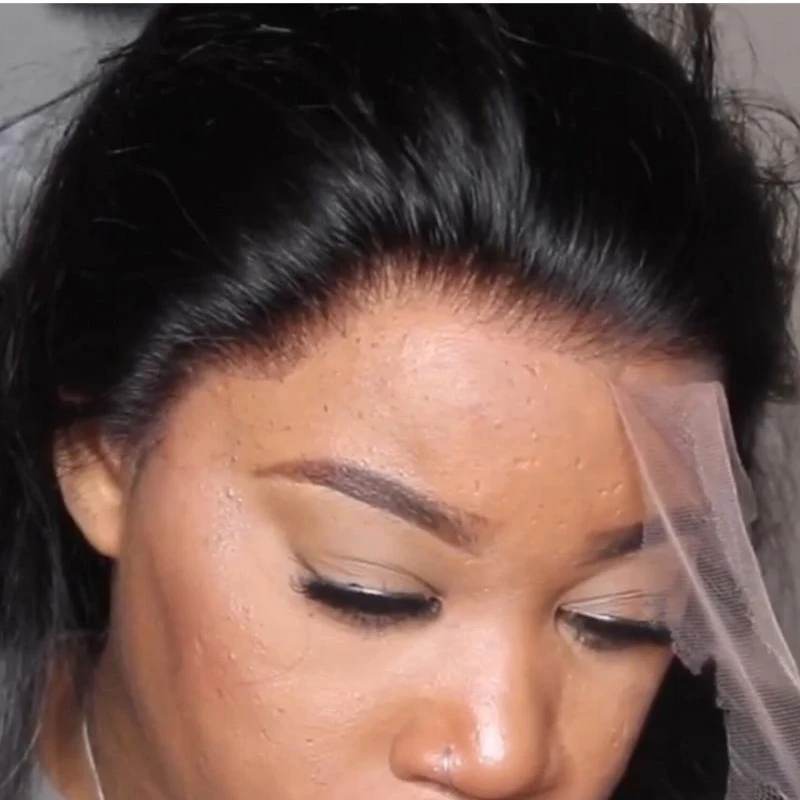 
Парики Joywigs из человеческих волос для чернокожих женщин, оптовая продажа, бразильские натуральные волосы, фронтальные парики на сетке с детскими волосами 