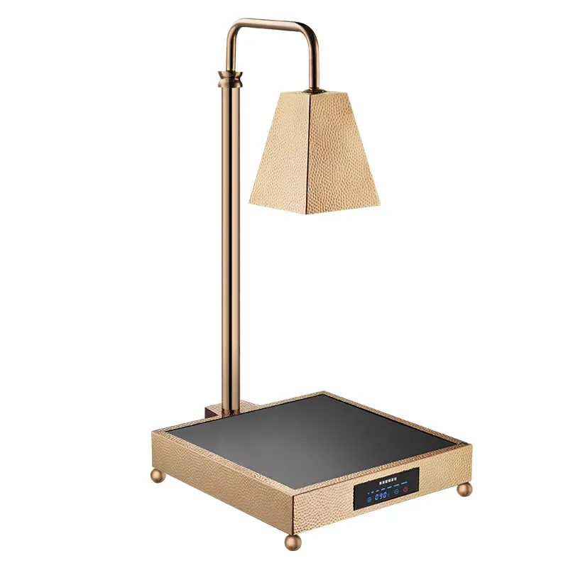 Stainless steel heating pot food heating lamp electric heating stove buffet food insulation stove Chafing dish