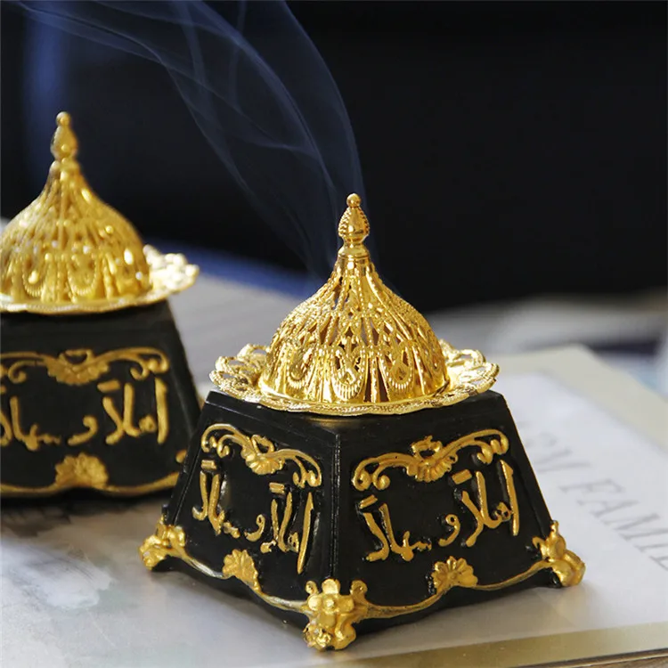 Middle East Arabic Bakhoor Incense Burner Resin Ramadan Aromatherapy