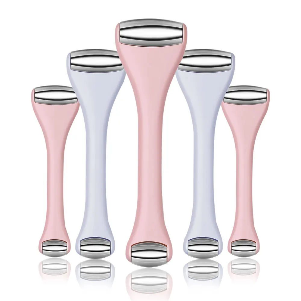 handheld skin care tool Ice Face Roller Handheld Portable Small Face Neck Lifting Massager