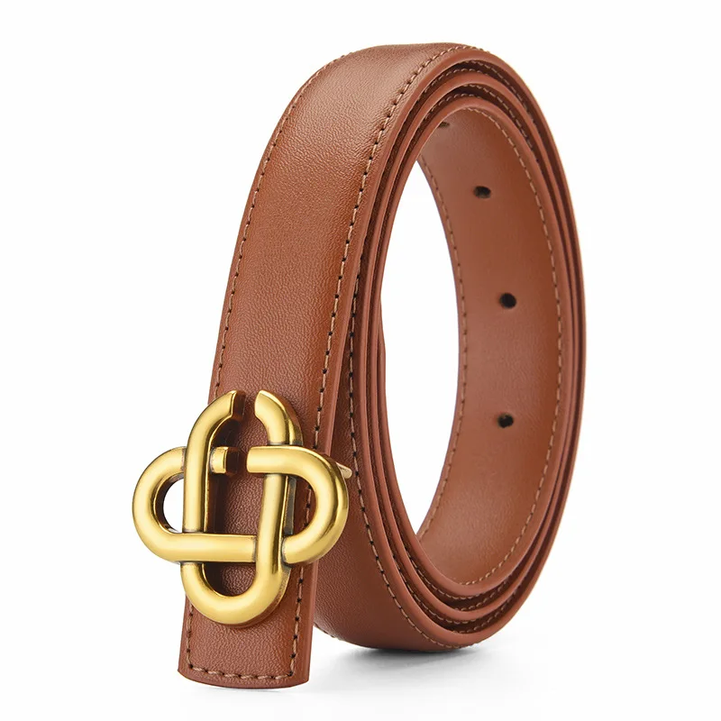 2024 Genuine Leather Belt For Lady Belt Fashionable With Jeans Designer Leather Belt For Women