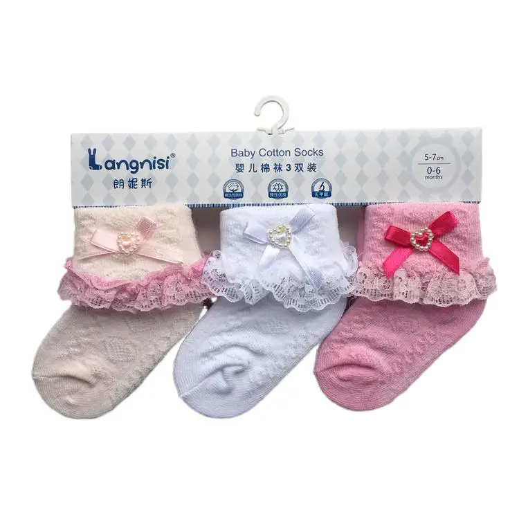 New Summer Candy Colors Retro Dancing Sock Kids Socks With Lace