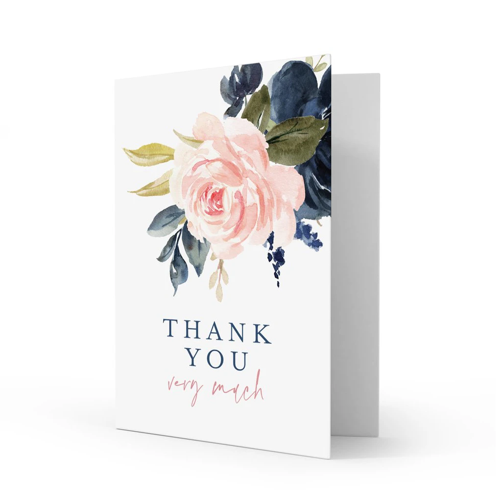 Biodegradable Printed Thank You Cards Custom With Logo Business Paper Card Printing Shopping Cards For Small Business