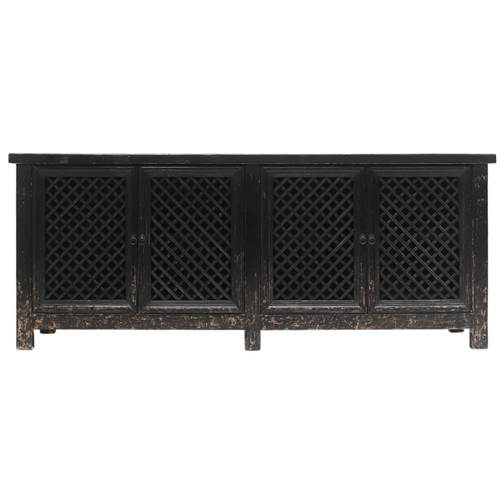 asian chinese recycle furniture  antique reclaimed  wood sideboard living room furniture