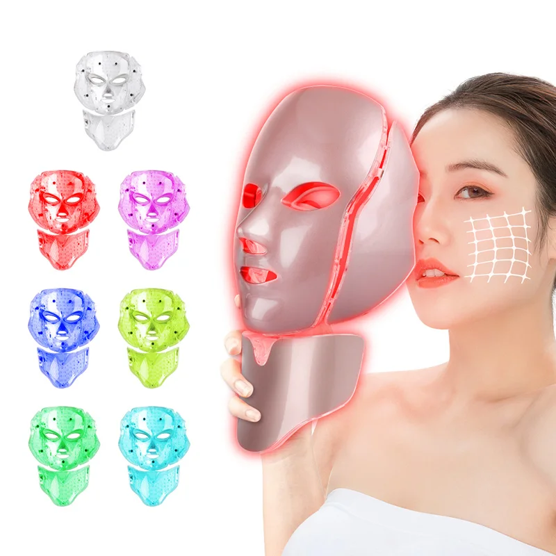 New Face lift Facial Masks silicone led face mask beauty led light therapy face masks