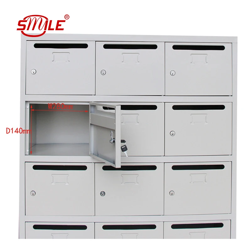 SMILE OEM Commercial Stainless Steel Mailbox For Sale Locking Mailbox Postbox