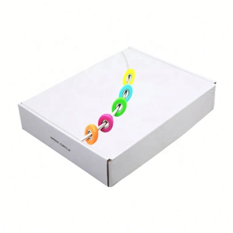 MINE acrobatic roll ring multi-function toy kids magic ring custom drinking game disabilities toys exercise body coordination