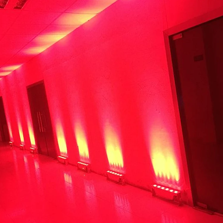 dmx waterproof 24w round garden tree uplight wall sconce with case