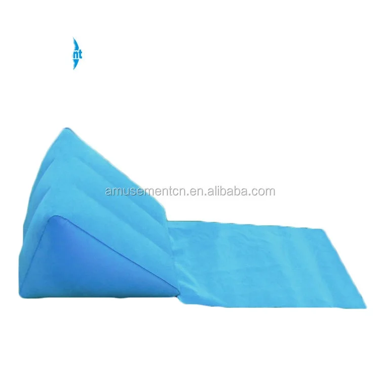 flocked inflatable sleeping cushion backrest inflatable pillow beach car back holder air beds inflatable sofa air mattresses