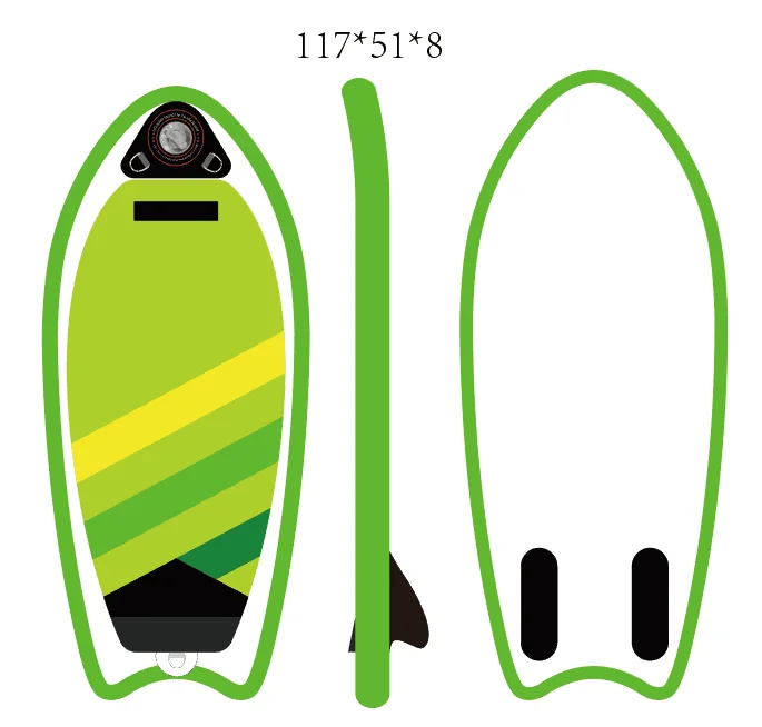 Wholesale Inflatable Stand Up Paddle Board Surf Water Sports Wakeboard