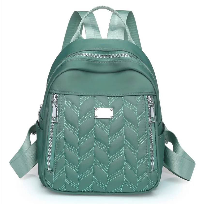 Waterproof Nylon Vintage Bags for Women Backpack School Bags Polyester 2021 Fasion High Quality Large Capacity Lady OEM Unisex
